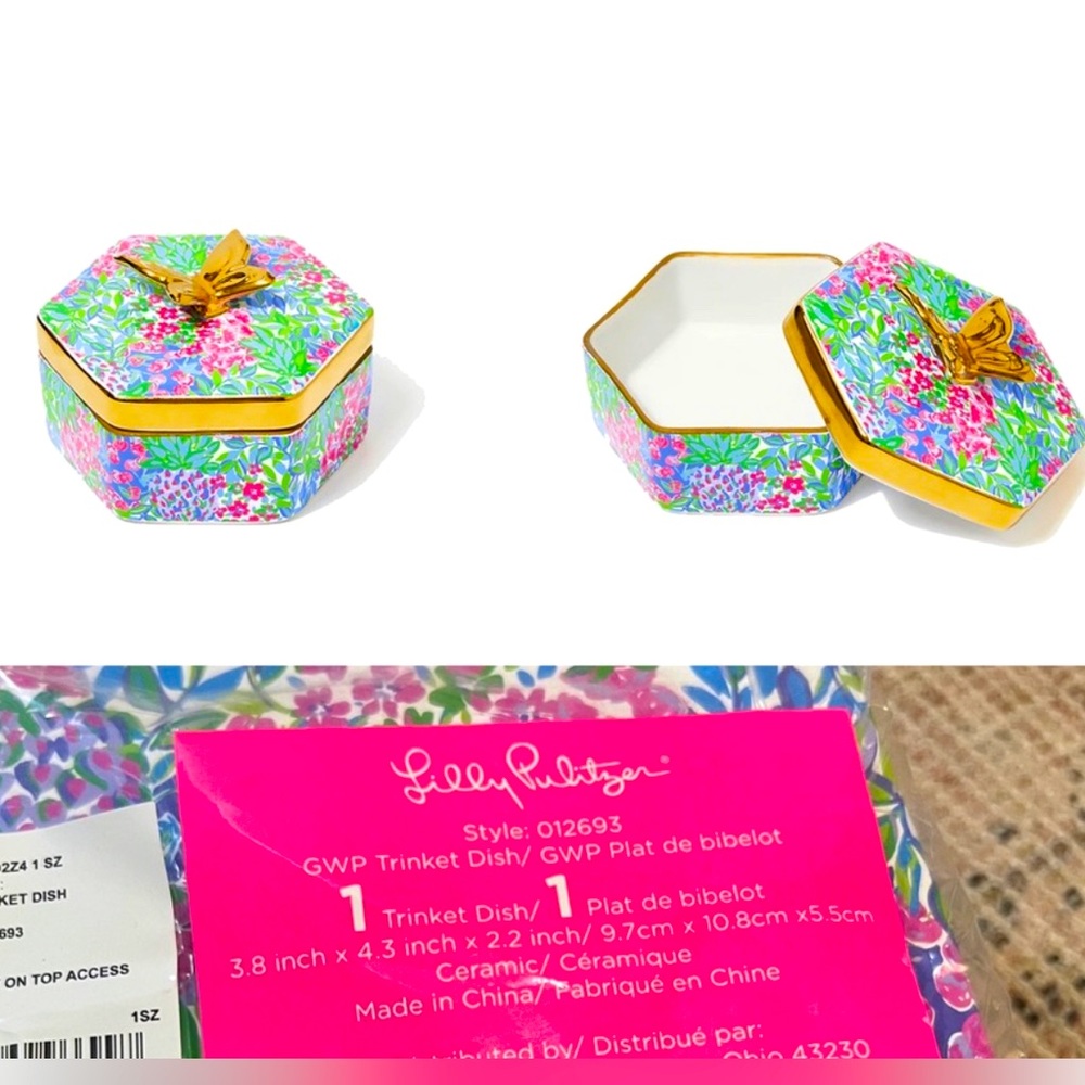 Lilly Pulitzer Trinket Dish GWP  NEW 🔥🔥🔥